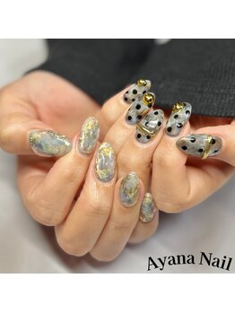 リファインネイル(refinenail)/ちぐはぐニュアンス/フィルイン