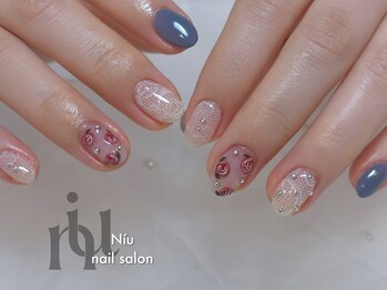 ココ美 蔵王店(COCO美)/レース×ローズネイル♪
