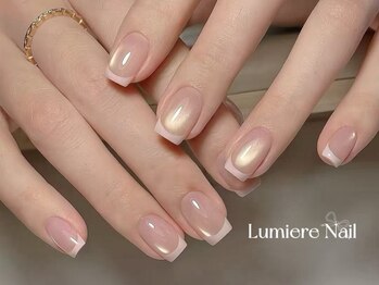 Lumiere Nail 葛西店【パラジェル/フィルイン/マグネット/長さだし/持ち込み】の写真/＼NEWOPEN★／定額メニューも数多くアリ！葛西駅徒歩3分のLumiere★お気軽にご来店を♪
