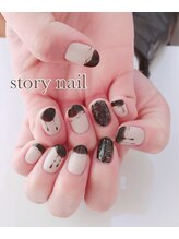 ストーリーアイラッシュアンドネイル(Story)/★変形アートフレンチ★
