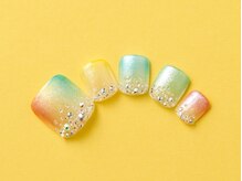 クルール(Couleur)/レインボーネイル(新規8500円)