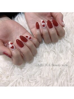 ラブリーハートネイル