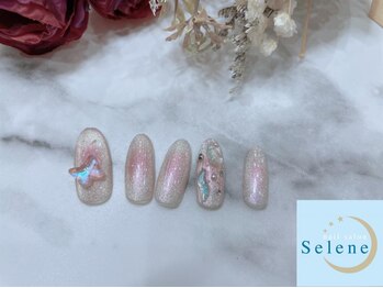 ネイルサロンセレーネ(Selene)/蝶々ネイル♪