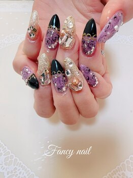 ネイルサロンファンシー(Fancy)/パープルネイル