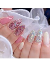 ネイルフルール/ラメワンカラー