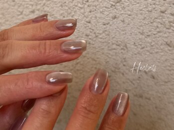 エクラス 銀座(Heclats)/マグネットネイル/春ネイル