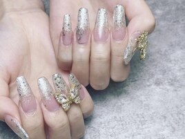 スカルプ☆ラメグラデ