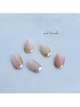 ネイルバーズ(nail birds)/ガラスフレンチ