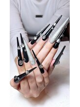 クロスネイル 渋谷店(CROSS nail)/スーパロングブラック