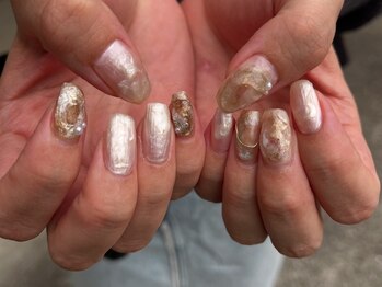 サクノネイル(SAKUNONAIL)/ニュアンスネイル