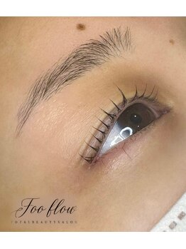 フーフロー(Fooflow)/まつ毛パーマ＋眉wax