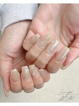 クリーム(Nail Atelier CREAM)/【定額オフィス】12月