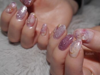 ピンクニュアンスネイル