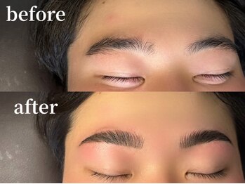 エムズアイブロウ 大阪京橋店(M’sアイブロウ)/メンズハリウッドブロウリフト