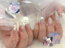 キャンディドロップネイル(CANDY DROP NAIL)/ドットガーリーネイル♪