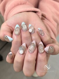 マグネットフレンチネイル