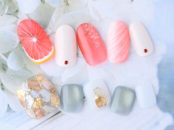 ダッシングディバ グランデュオ蒲田店(DASHING DIVA)の写真/【最新アート×高技術の実力派サロン】4コースから選べる定額デザインで周りと差が付くネイルを♪