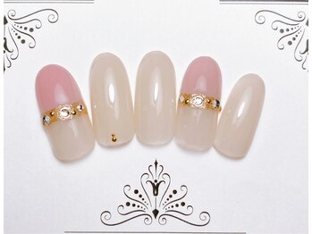 【定額ネイル】　¥7480