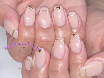 アン ジョーヌドラゴ/【自爪ネイル】ハートネイル