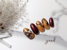 ワイネイル(Y.nail)/花鳥画ネイル