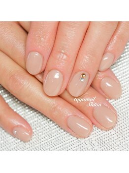 たゆ ネイル(たゆnail)/ナチュラルスキンカラーネイル