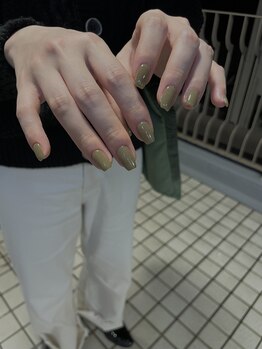 Mネイルアンドカフェ シェレステ/絶妙～な色