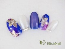 エリクサーネイル 神田(Elixir Nail)/ハンドやり放題/クーポン使用