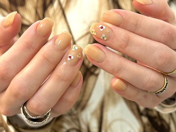 グレースネイルファクトリー(grace'nail factory)/ART5本・フィルイン/育爪ケア