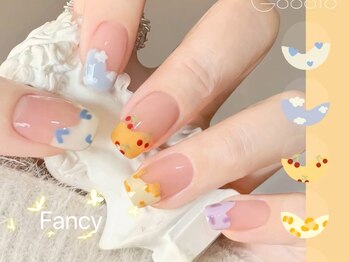 ファンシー 新宿店(Fancy)/クリスマス/冬ネイル/ツイード