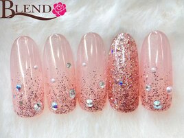 ラメグラキラッとスワロフスキー