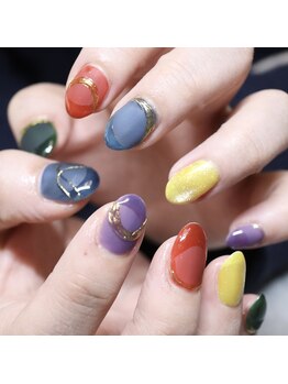 ディーエムジーネイル(DMG nail)/嵐　推し活ネイル