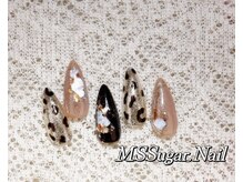 ミスシュガーネイル(MS Sugar Nail)/レオパードネイル