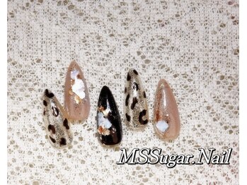 ミスシュガーネイル(MS Sugar Nail)/レオパードネイル