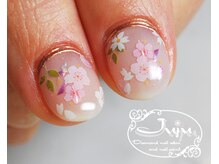 ジュジュ(Juju)/桜ネイル　小花アート
