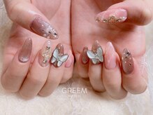 グリーム(GREEM)/大理石ネイル