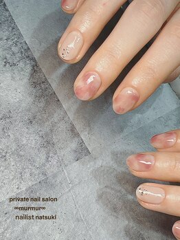 プライベート ネイルサロン マーマ(murmur)/タイダイデザイン