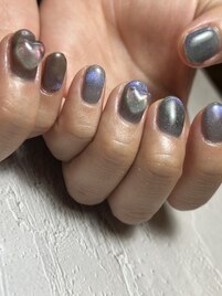 ハートマグネットネイル