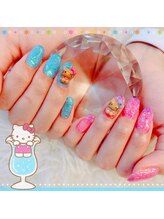 プリマ(Prima)/推しネイル×キティちゃん