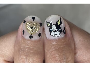 キャラクターネイル