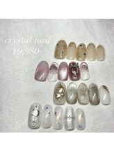 クリスタルネイル ゆめタウン博多店(CRYSTAL NAIL)/定額キャンペーン　¥9980