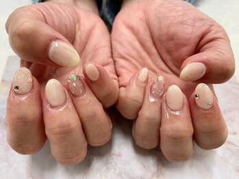 ネイル サロン ヴェレッド(Nail Salon VERED)/【定額】ガラスアート