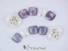 エリクサーネイル 新宿3丁目(Elixir Nail)/フット やり放題/クーポン使用