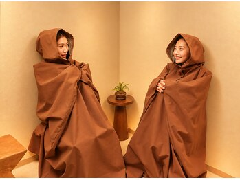 京都西院ゆるりのよもぎ蒸し【黄土/ビタロマスチーム/温活/体内改善/フェムケア】の写真/【ペア利用歓迎】京都初のビタロマ＆3種のよもぎ蒸し◇広々個室でゆったり整う贅沢なペア温活タイム♪