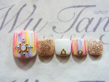 ウータン(Wu-Tang)/カラフル縦マーブル♪ ￥9500