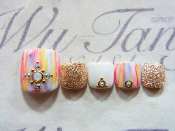 ウータン(Wu-Tang)/カラフル縦マーブル♪ ￥9500