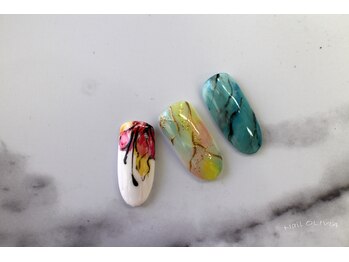 ビューティーアンドライフ オリビア(Beauty&Life Olivia)/夏★ターコイズネイル