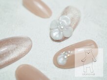 オトナネイル(otona nail)/大きめフラワーマグネットネイル