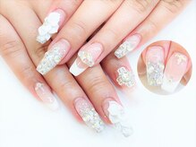 ネイルコレクション ベビーピンク(Baby Pink)/スカルプ放題★３Ｄフラワー