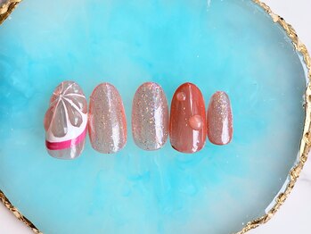 ネイルサロン フローリア(nail salon Florir)/グレープフルーツネイル