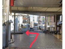 リジェロ 岩国店(RE:jello)/【道案内】アーケード横にＰあり